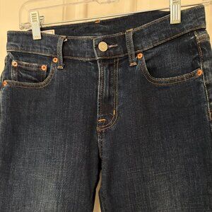 Gap Girlfriend Mid Rise Cropped Jeans